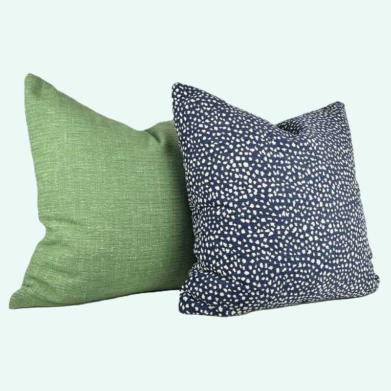 Thibaut InsideOut Vista Kelly Pillow, Thibaut InsideOut Fawn Midnight Pillow