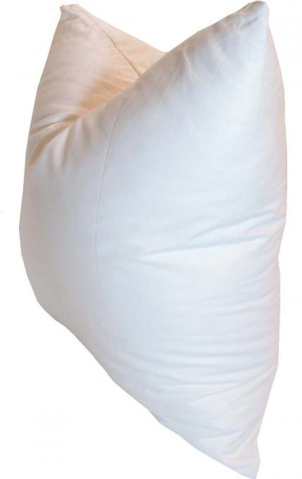 Pillowflex Square Synthetic Down Alternative Pillow Insert with Karate Chop Angled View